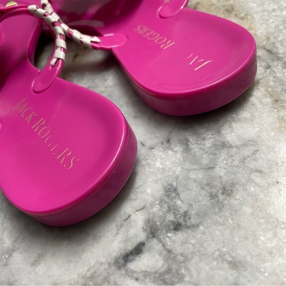 JACK ROGERS Georgica Jelly Flip Flop Women’s 8 - Picture 7 of 10